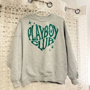 Gray Playboy Club Sweatshirt